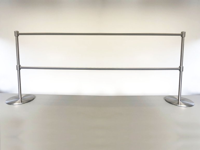 The Absolute custom stanchion solution produced to protect the Cutty Sark’s Rock Elm Plank.